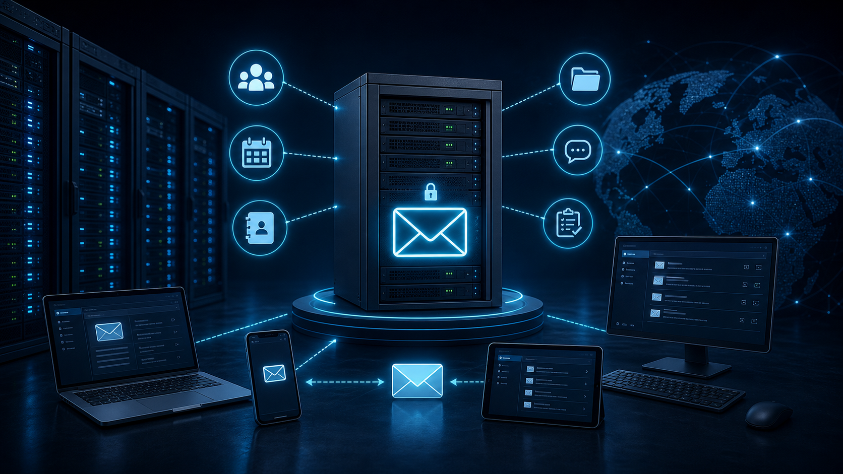 Illustration messagerie Zimbra